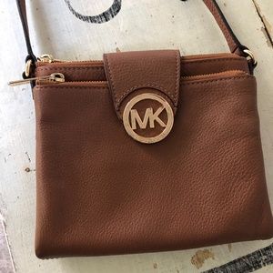 Michael Kors soft supple leather crossbody bag